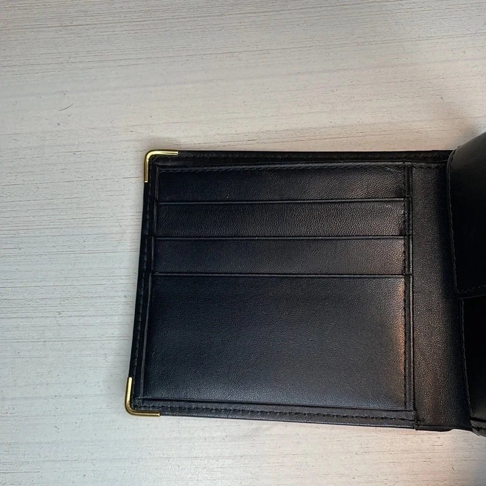 Dunhill Wallet Black Leather Wallet Men’s Dunhill BiFold Wallet Men’s Wallet 🪪 🔥